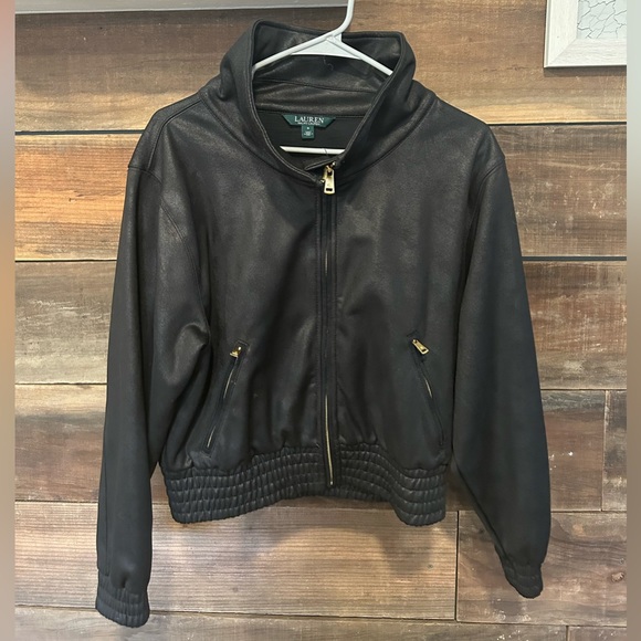 Lauren by Ralph Lauren Suede Jacket - Picture 1 of 4